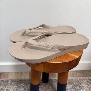 Archies Taupe Flip-Flops